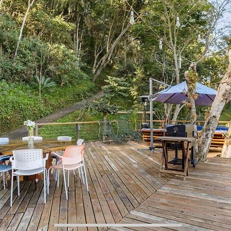 Casa De Vidro Com Vista Mantiqueira - Com Cafe E Staff Villa Campos do Jordão Kültér fotó