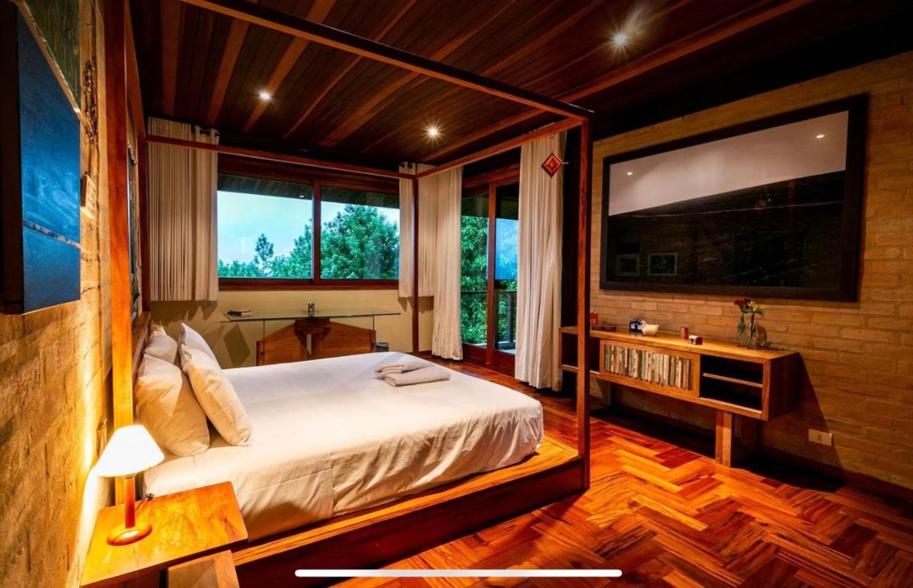Casa De Vidro Com Vista Mantiqueira - Com Cafe E Staff Villa Campos do Jordão Kültér fotó