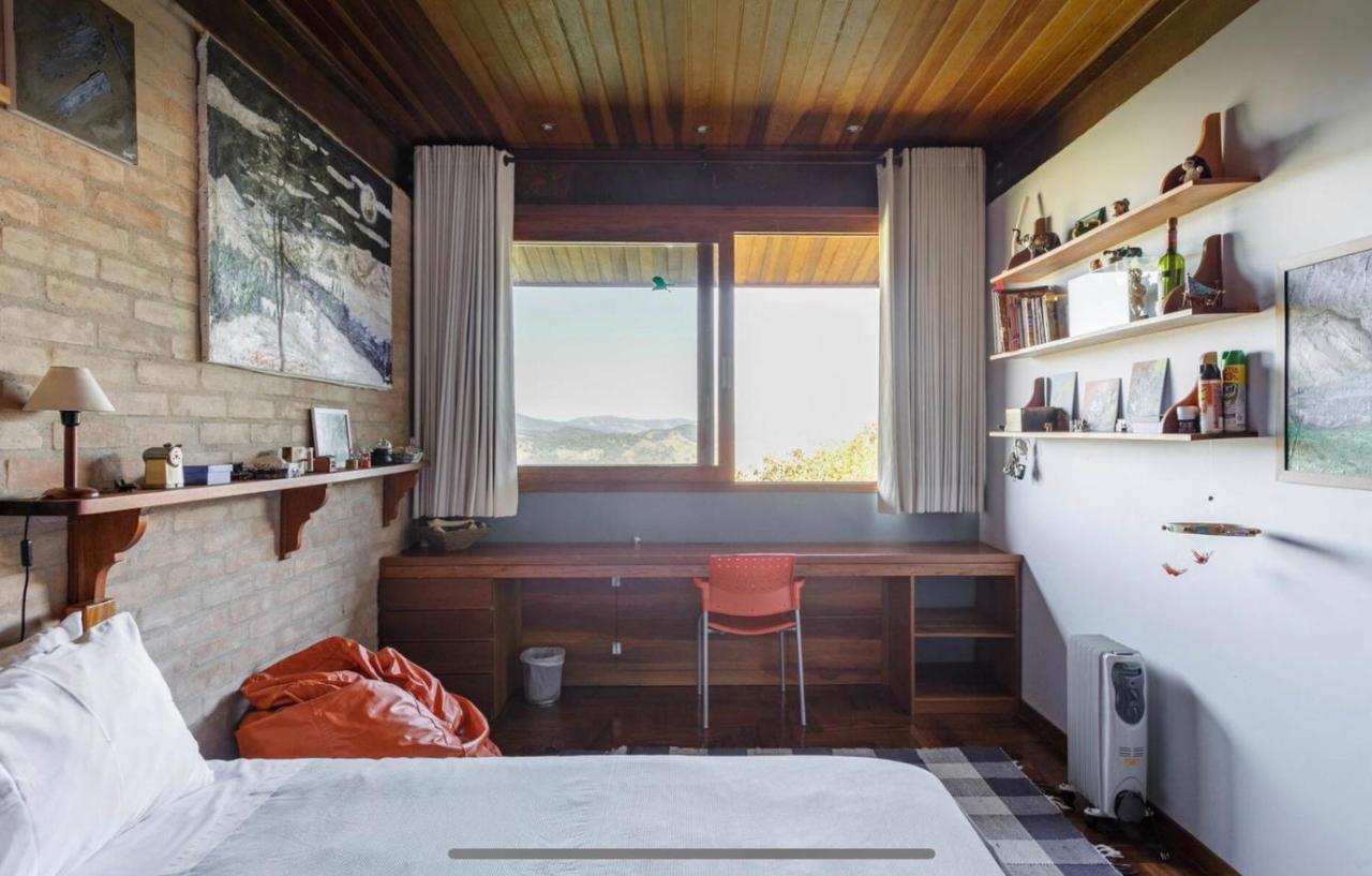 Casa De Vidro Com Vista Mantiqueira - Com Cafe E Staff Villa Campos do Jordão Kültér fotó