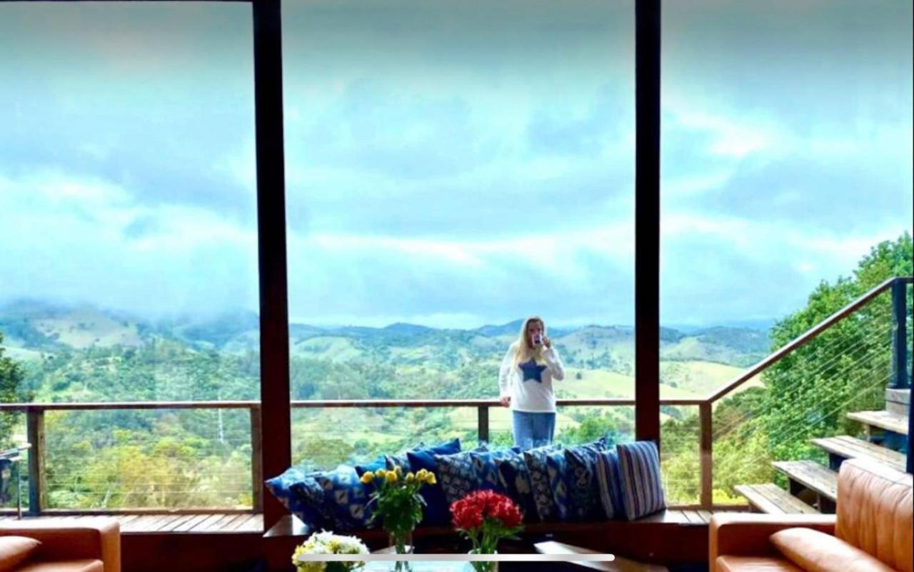 Casa De Vidro Com Vista Mantiqueira - Com Cafe E Staff Villa Campos do Jordão Kültér fotó